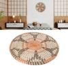 Grass Woven Placemats Nordic   Innovative Round Placemats for Dining Table Home Decor Wall Decor