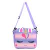 Heart-Shaped Rainbow Insulated Lunch Bag for Kids - Cute Cartoon Design