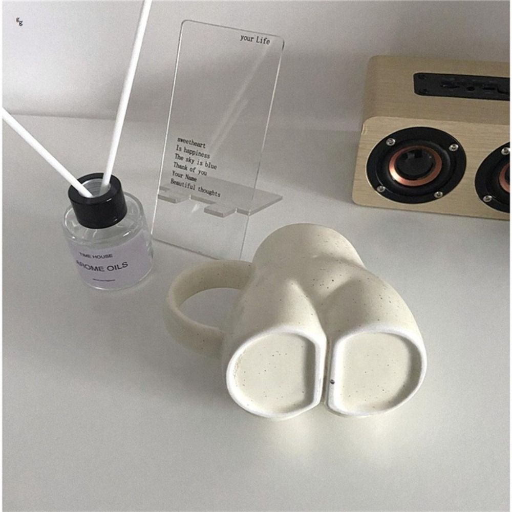 Butt Body Shape Coffee Mug Porcelain 3D Water Cup Milk Cup Ceramic Mug  School/Office