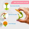 Baby Fruktform Bitering – Myk Silikon Bitering for Spedbarn - pakke med 3