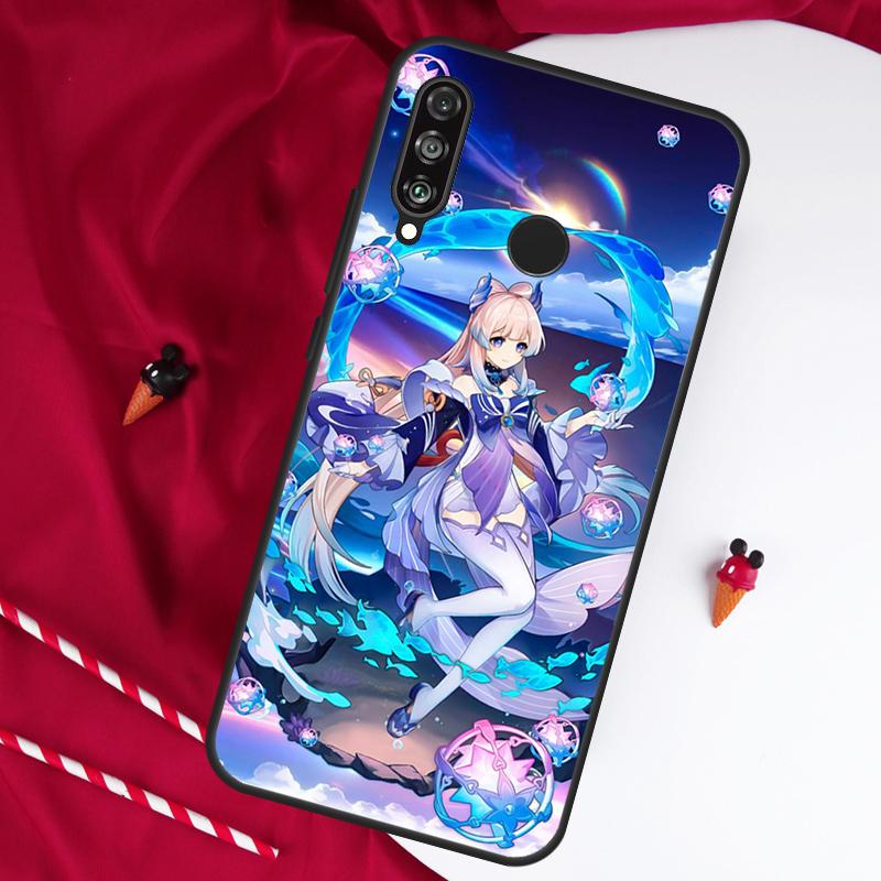 Genshin Impact Sangonomiya Kokomi For Huawei Nova 5T 12s 12i 11i Y90 Y70 Y60 Y61 Y91 Y72 9 10 SE P20 P40 Lite P60 P30 Pro Case