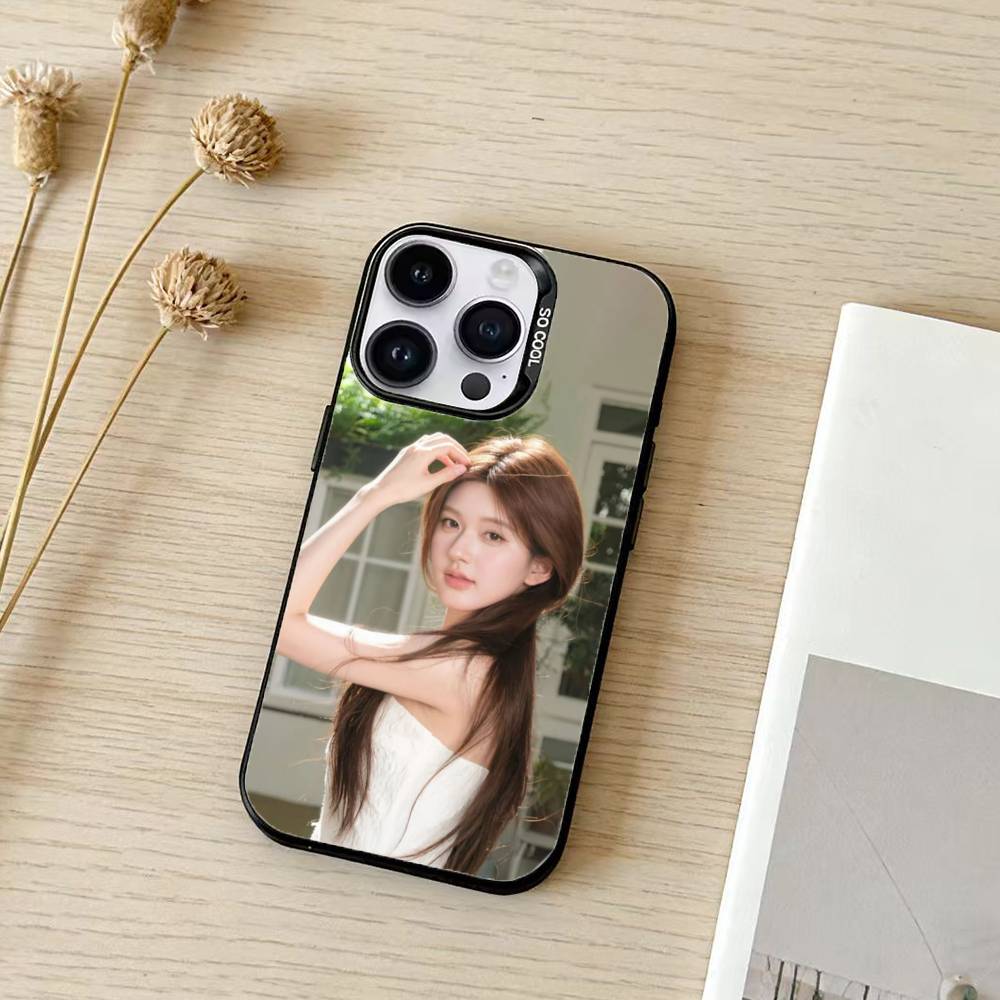 Z-Zhao Lusi Phone Case Color Silver Shell For IPhone 17 16 15 14 13 12 11 Pro Max Plus