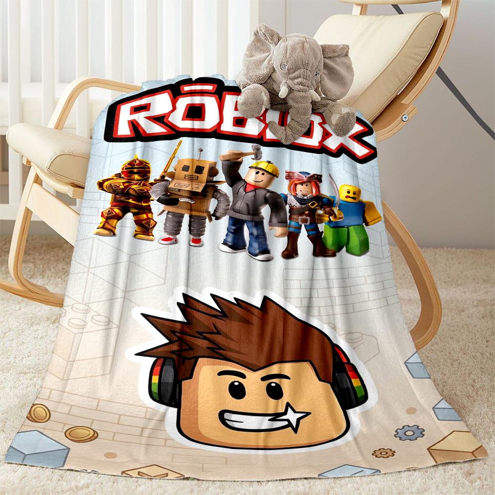 Roblox 270 Blanket Soft & Cozy Great for Seaside Picnics Couch All-Season Use Warmthful Decor Ideal Gift For Birthday Valentine'S Day