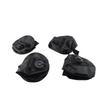 4pcs Tent Weights Tear Proof 500D PVC 4x10L Tent Weight Bags with Handle Straps for Water Sand
