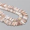 Natural Freshwater Shell Beads Loose Strip Mother of Pearl Shell for Jewelry Making Diy Women Necklace Bracelet Accessories