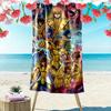 Saint Seiya Print Beach Towel, Large Soft Quick Dry Towel for Beach Camping Swimming
