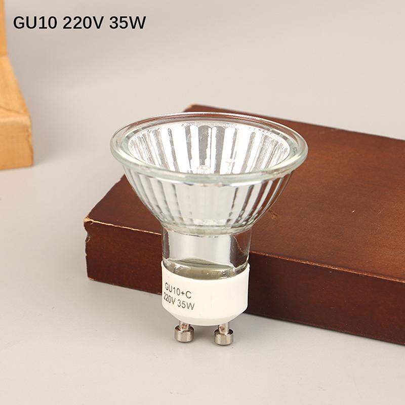 

Gu10 Mr11 Mr16 Галогенный рефлекторный светильник с толстым стеклом Галогенный вольфрамовый прожектор Лампа с колбой 120 В 220 В 35 Вт 50 Вт