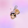 1pc Kpop Stray Kids Acrylic Keychain Cute Cartoon Figure SKZOO Doll Multi Pendant Keyring, Hyunjin Felix Bang Chan Lee Know Bag Charm Accessories