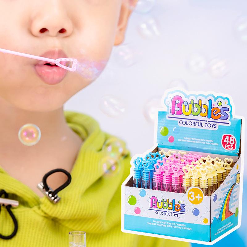 Mini Bubble Wand: Children's Toy for Bubbles, Street Stalls, Kindergarten Prizes, and Small Gifts