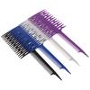 Fishbone Art Highlighting Comb Three-Sided Pointed Tooth Hair Dye Brush Comb