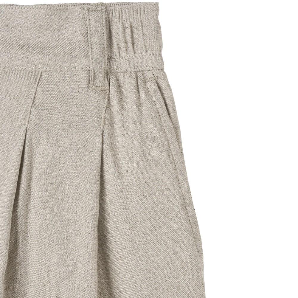 Brompton London W Linen Short - Oatmeal (P252Whp430)