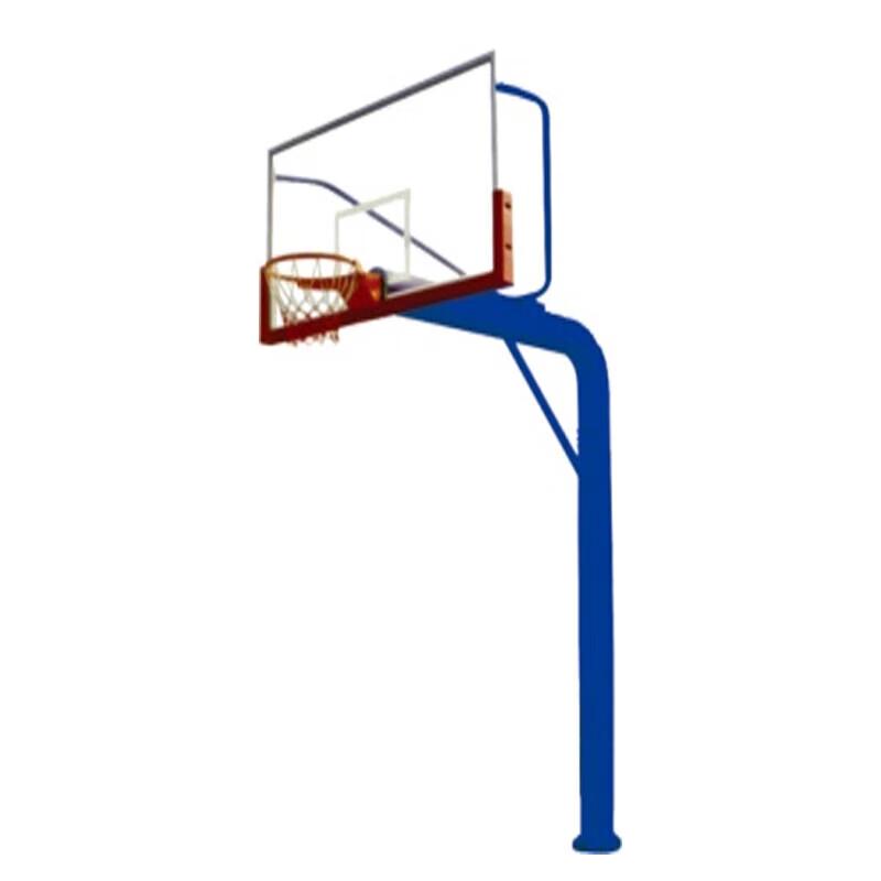 LiMin In-Ground Basketball Hoop with 165mm Round Tube