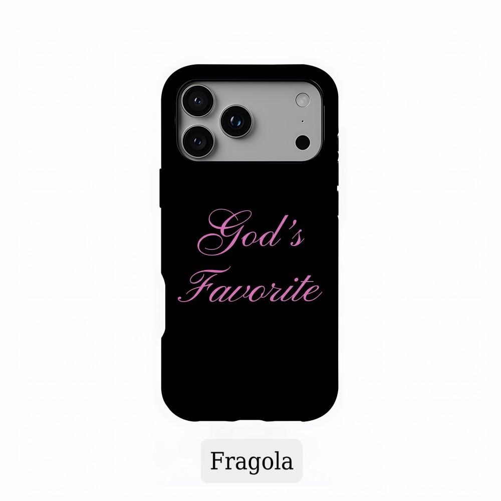Luxury Clmj Fragola Personality Text Phone Case for Samsung Galaxy S20 S23 S24 S25 FE Plus Ultra 4G 5G Double-layer Back Cover