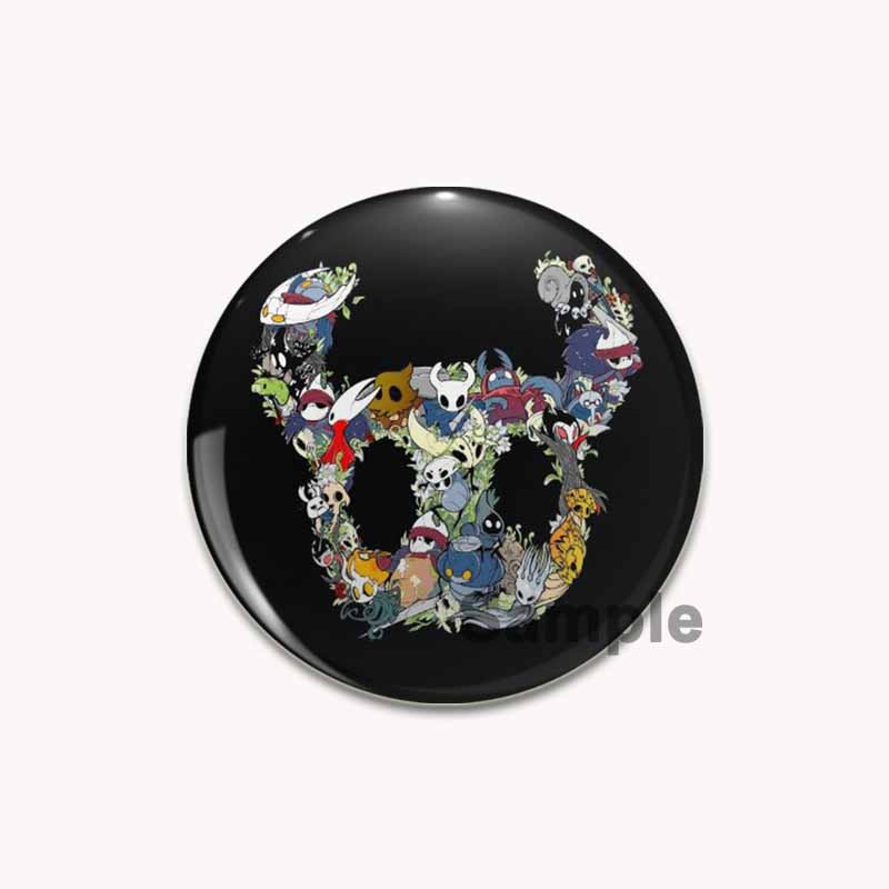 

32/44/58 мм Мультяшные животные Бабочка/воин Гусь/Сложенные значки Кот Искусство Письмо Быть добрым — это панк Броши Аксессуары для рюкзака Декоративная булавка 32mm