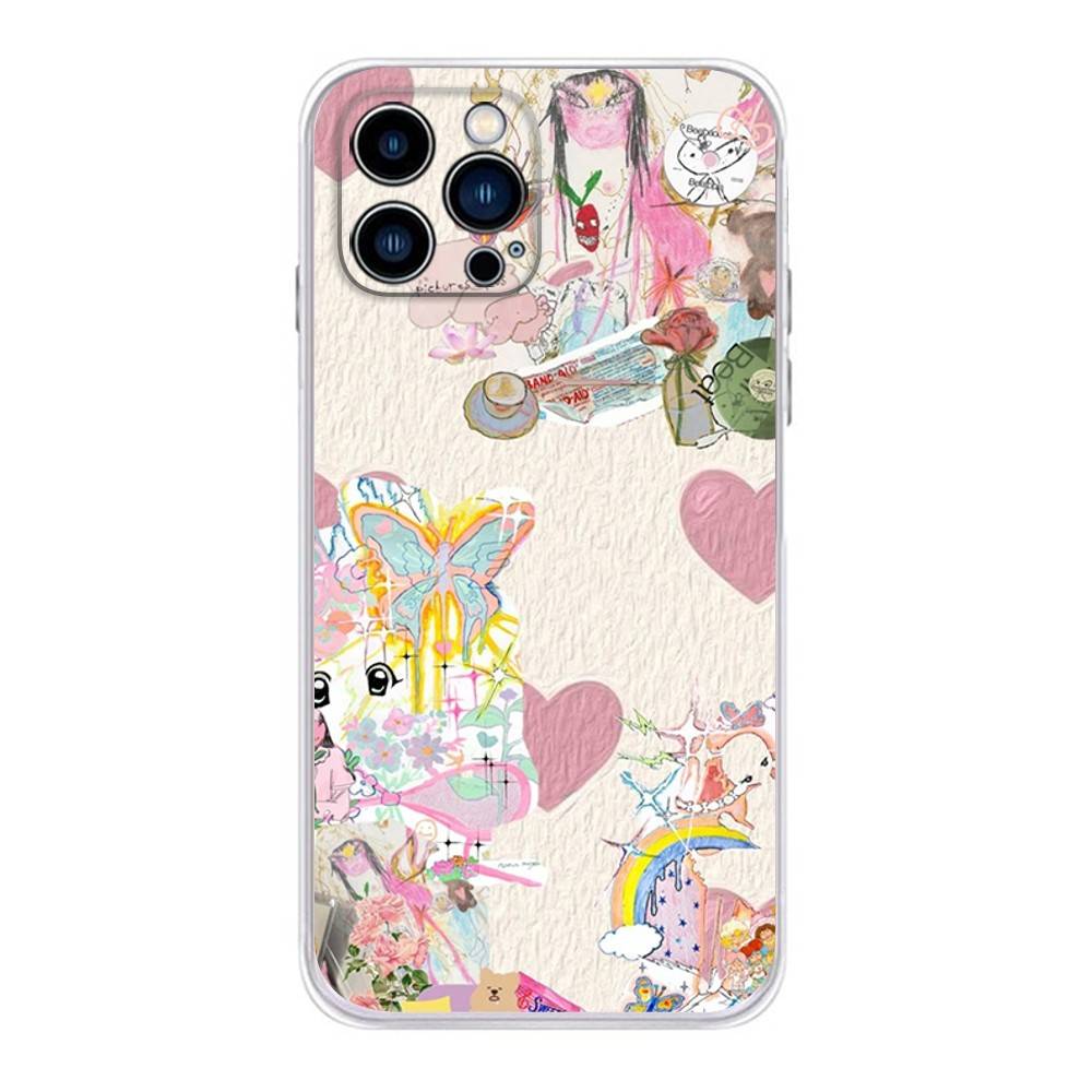 beabadoobee Beatopia Phone Case For iPhone 16,15,14,13,12,11 Plus,Pro,Max,XR,XS,Plus,E,Mini Transparent Soft Cover