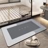 Tappetino Assorbente Asciugatura Rapida per Bagno Tappetino per Ingresso Bagno Antiscivolo Tappetino per Pavimento Cucina Domestico Tappetino Antigrasso