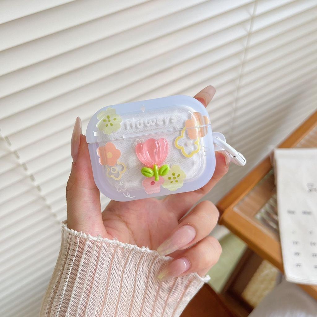 Applicable to Apple AirPods Pro Bluetooth headset case pro1/1/1/1 transparent tpu headset case