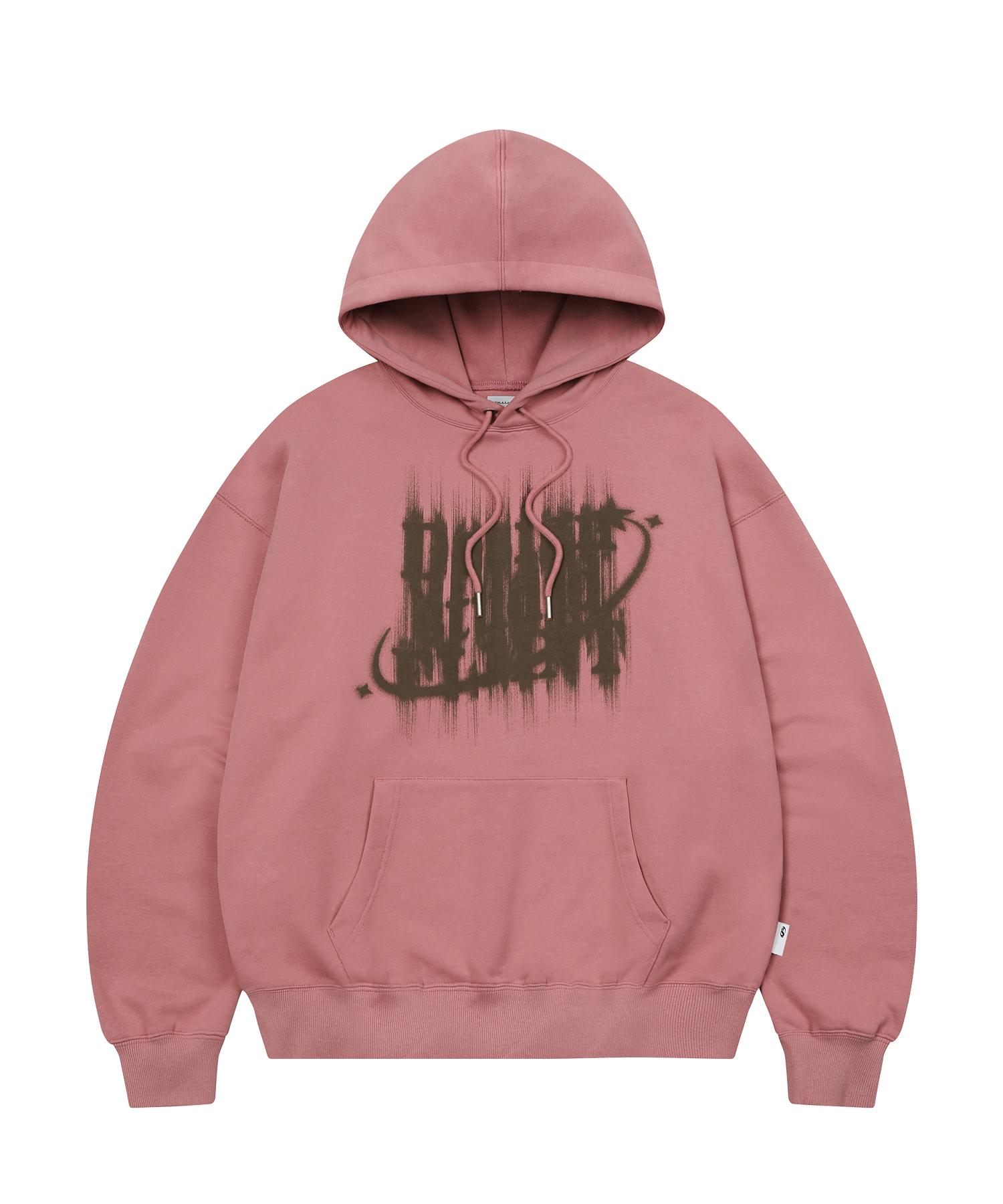Illuminate Optical Graphic Hoodie - Dusty Pink Dusty Pink/S