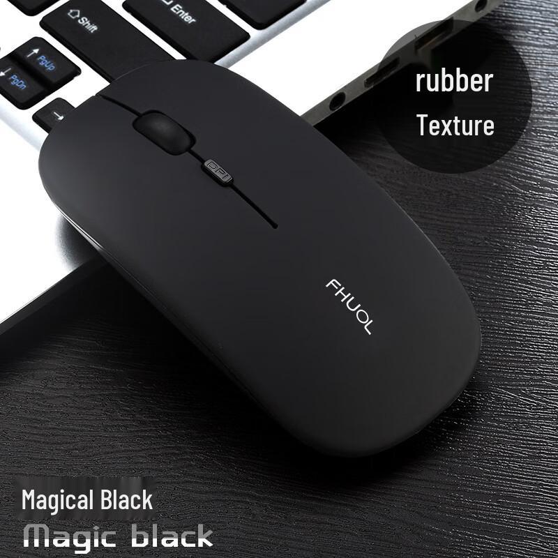 

Fenghuolang Rechargeable Wireless Bluetooth Dual-Mode Mouse for Apple Laptops