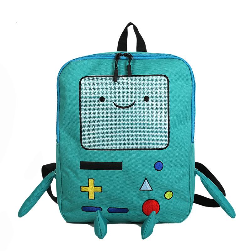 Adventure Live Treasure Funny Robot Backpack Tide Japanese Cute Dumb Adventure Soft Girl Second Dimensional Student School Bag
