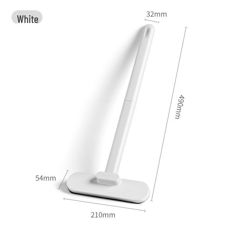 Dual-Sided Wet/Dry Window Cleaner & Screen Brush – Detachable, Washable, Long-Handled Cleaning Tool