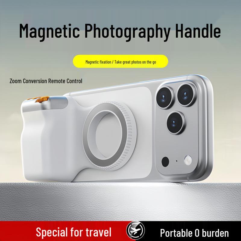Popular Magnetic Selfie Stick with Bluetooth Remote Control and Anti-Shake Stabilizer