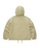 Covernat C Logo Heavy Oxford Hooded Jacket Beige