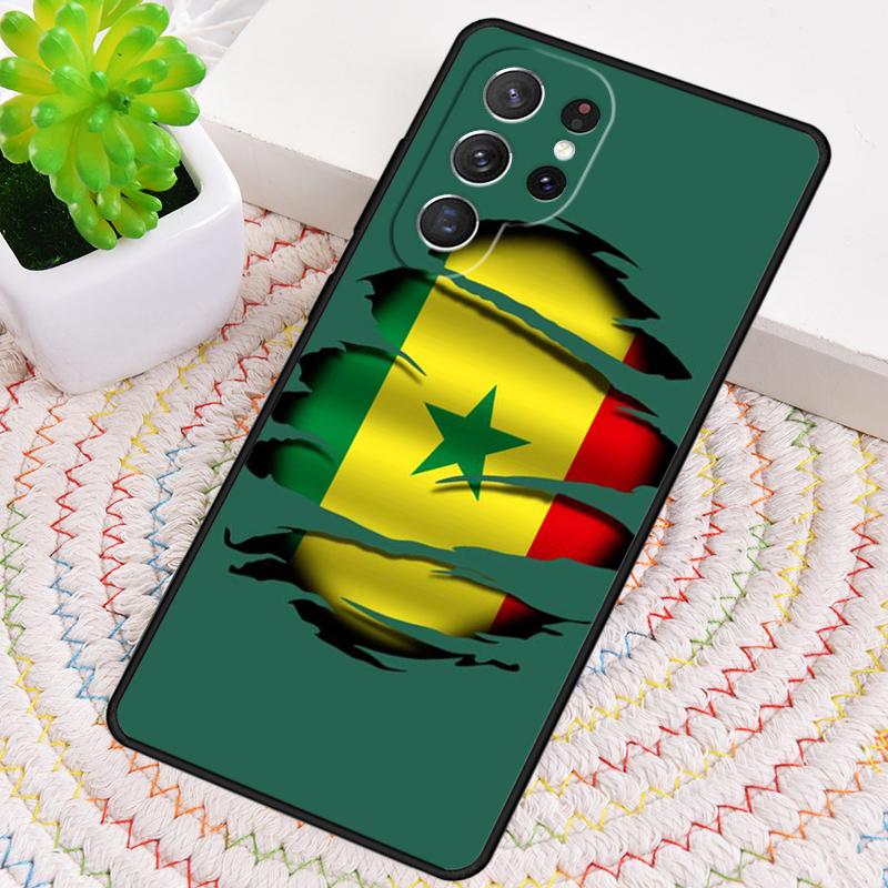 

Senegal Flag TPU Phone Case For Samsung Galaxy note 10 pro S26 S25 S24 S23 S22 Ultra Plus S21 FE S20 Shockproof Cover Galaxy S26 Plus