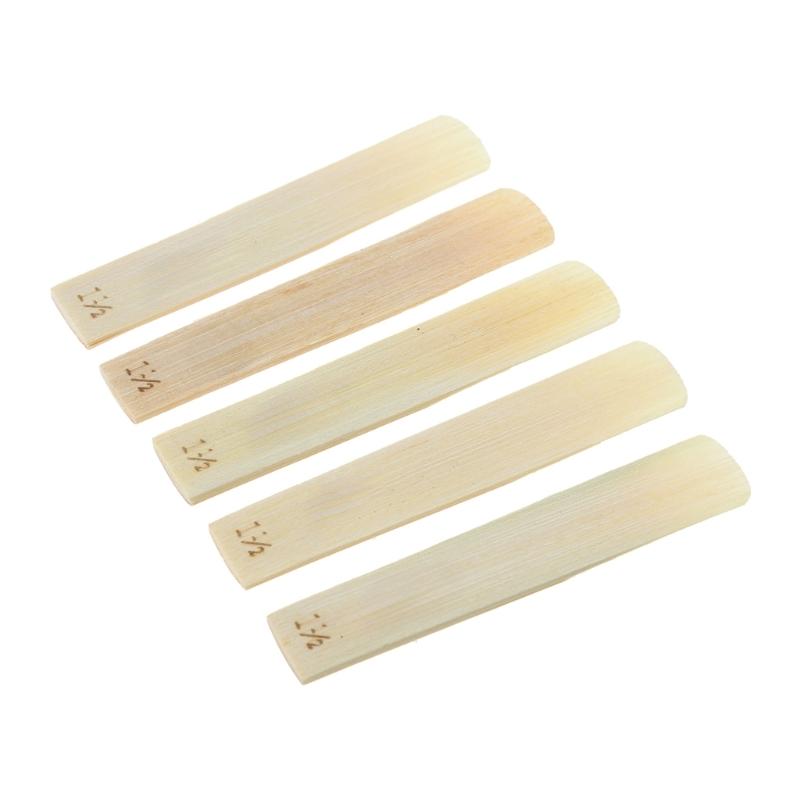 10pcs Clarinet Reeds Set Bb Tone Strength 1.5/2.0/2.5/3.0/3.5/4.0 Wind Instrument Reed Clarinet for Easy of Play