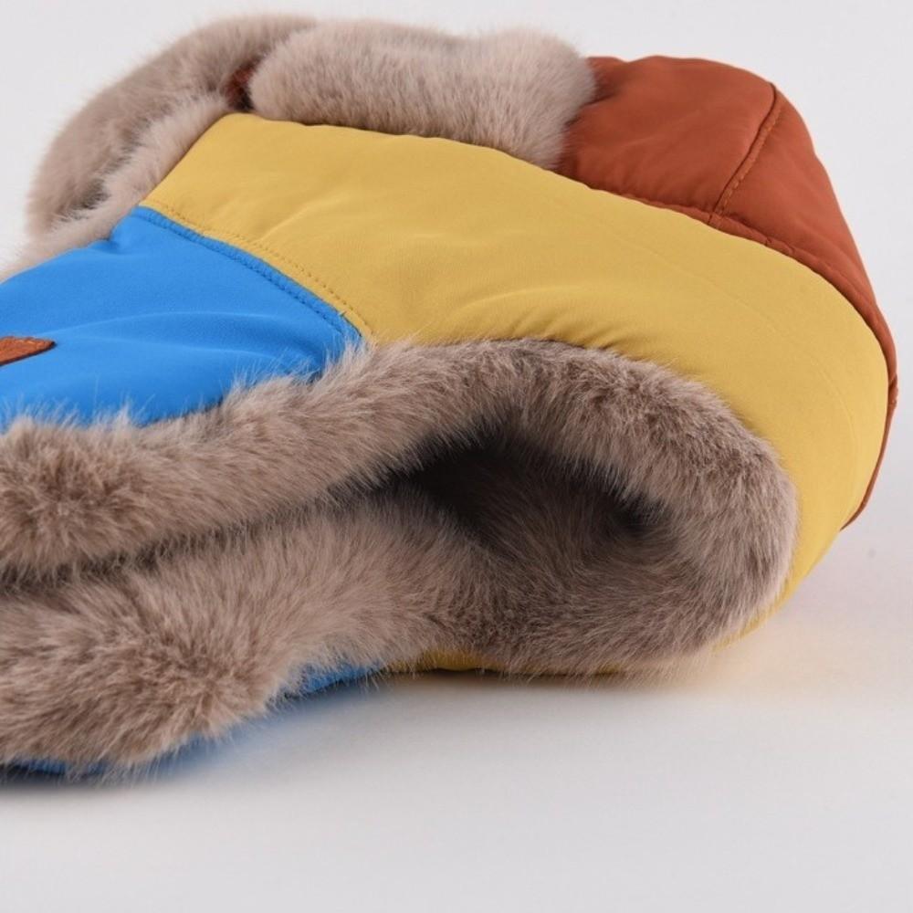 Thickened Winter Warm Hat Windproof Ear Protection Cap Practical Earflap Hat For Unisex