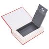 Diversion Book Safe Metal Lifelike Book Money Coin Box with Key Lock for Jewelry Cash Credit Cards