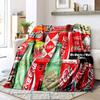 Christmas Gift Halloween Themed Cola Beverage Coca Cola Blanket Soft Home Furnishing Nap Decoration Four Seasons Warm Sherpa Blanket U18