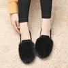 Mao Mao 2025 Korean Style Mink Fur Thick Sole Women's Winter Shoes - Versatile, Comfortable, Plus Velvet, Ideal for Pregnant Women