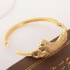 Retro Leopard Bracelet Versatile Women's Open Bracelet Jewelry