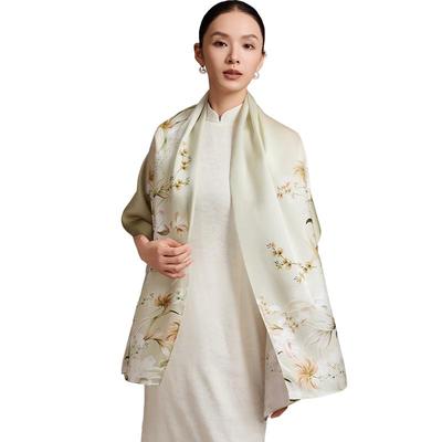 Shanghai Story 100% Mulberry Silk Scarf