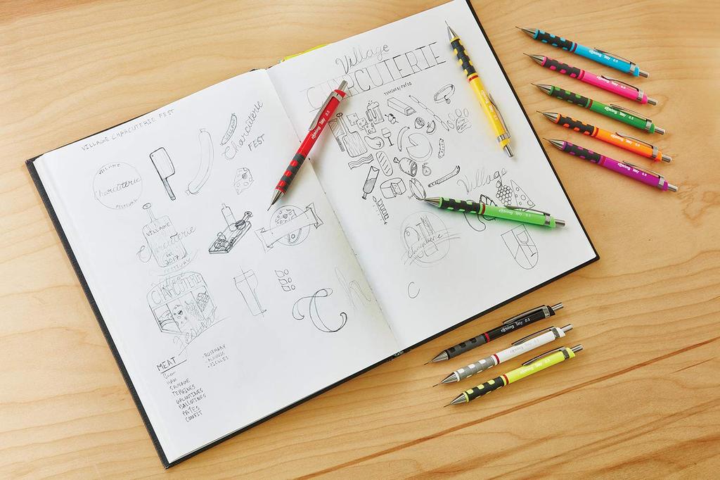 Rotring Mekanisk Blyant Påfyll HB S0 Japansk 0.3mm 312-410 [Ekte Produkt]