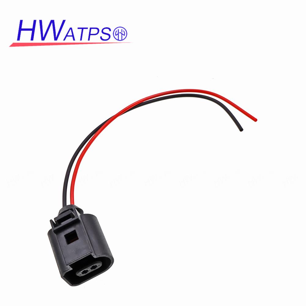 

For VW Bora Eos Golf Jetta Lupo Passat Polo Skoda Superb Seat Altea Sensor Universal Plug Connector 2Pin 1K0965561J 1J0973702 1 PCS