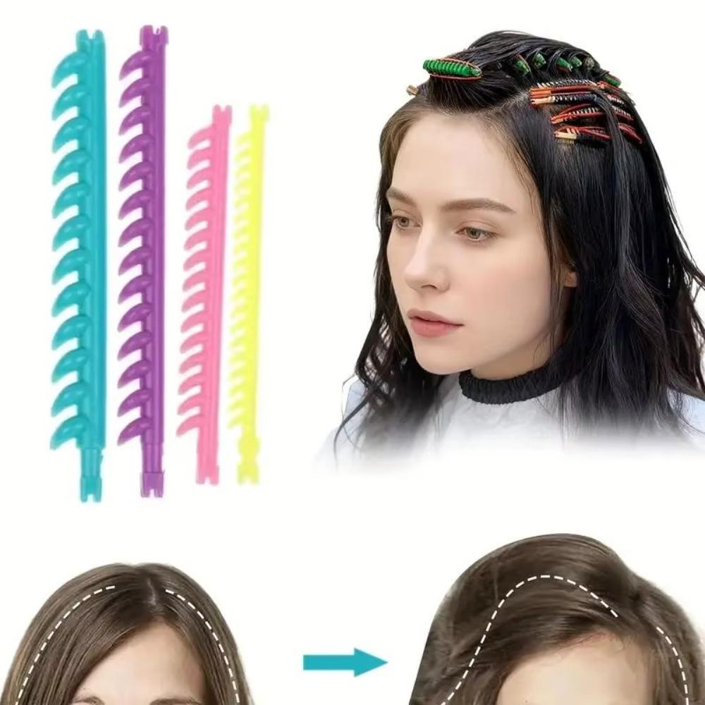 20/30Pcs With Clips Hair Root Perm Rods 2.3/3.3/4/5mm Diameter Perm Rods Bars Home Hair Styling