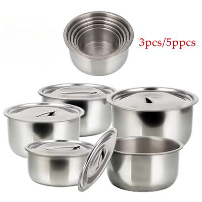 Basin Oil Basin with Cover Kitchen Oil Basin Commercial Oil Basin Trumpet Flavor Cup Whisking Salad Bowls Set