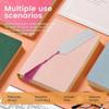 Transparent Blank Bookmarks Acrylic Unfinished Bookmarkers School Supplies DIY Bookmarks  Notebook
