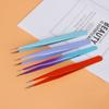 Steel Lash Extension Tools Clip Applicator False Eyelashes Tweezer Nail Art Rhinestones Picker