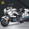 1328Pcs Sport Touring Motorcycle Tech Model Building Blocks Speed Champions Car Brick Educational Toy for Children