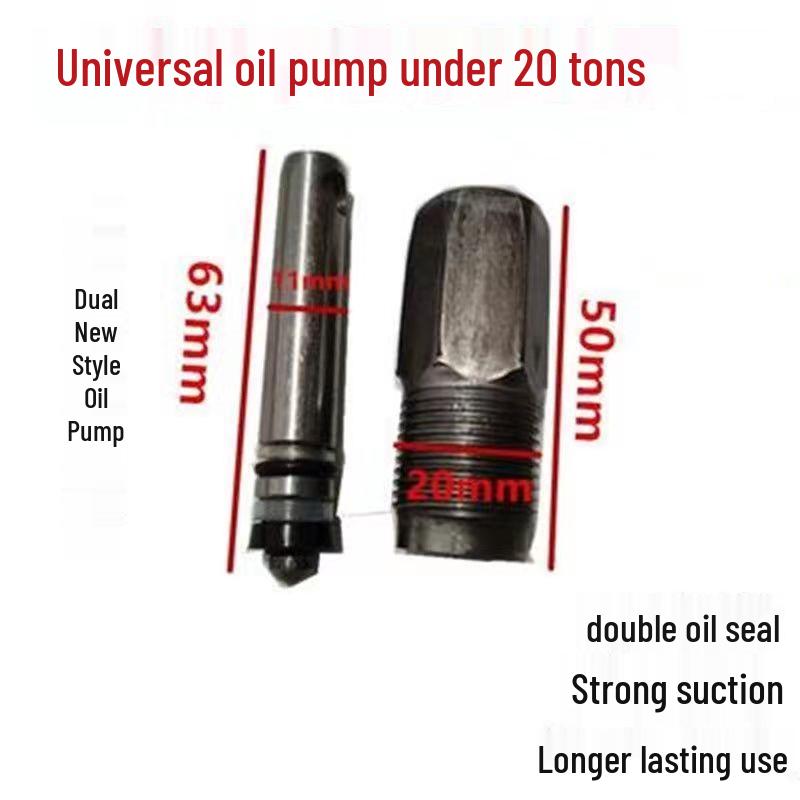 Kit de Reparo Universal para Macaco Hidráulico de Carro com Êmbolo da Bomba de Óleo, Cilindro da Bomba de Ar e Acessórios de Vedação à Prova de Poeira
