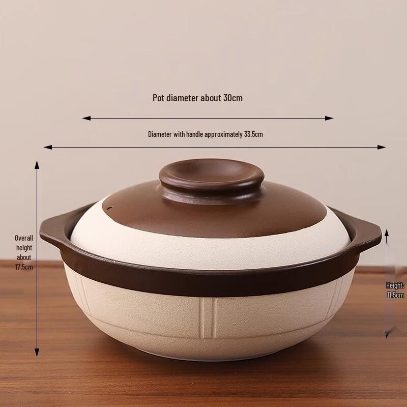 Traditional Ceramic Claypot and Charcoal Stove Set