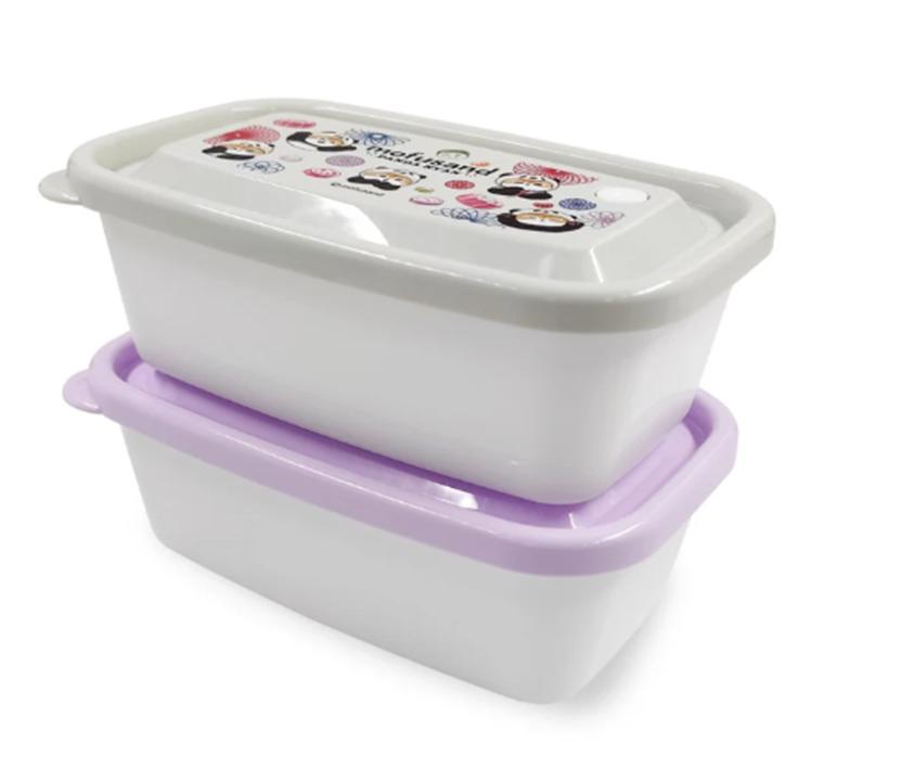 Mofusand Svačinový box 2dílná sada ( Panda Nyan ) Japonsko NOVÝ