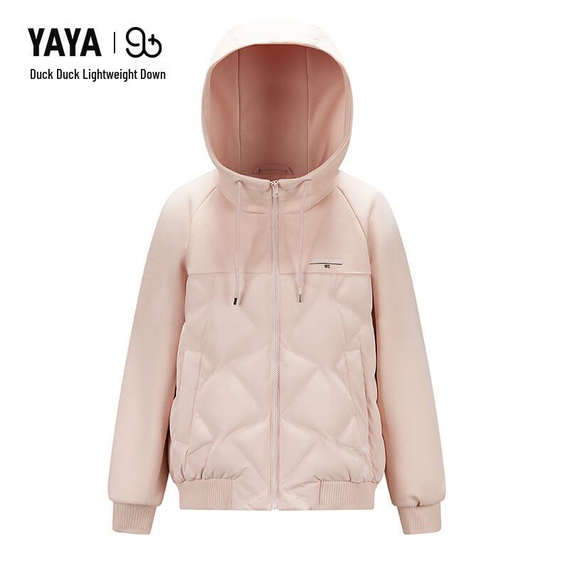 Ya Ya Women's 90+ Series Lightweight Hooded Short Down Jacket