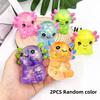 Axolotl Stress Balls Squishy Sensory Fidget Toys Cute Animal Squeeze Malt Sugar Ball Stress Relief for Birthday Gift