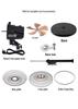 18-Inch Commercial Floor Fan, Five-Speed, Strong Wind, Silent Operation, High Power, Oscillating Electric Fan for Household Use