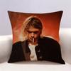 NNirvana Band Kurt Cobain  Doublesided print Pillow Case for Sofa Living Room Home office Decor Protective Cover