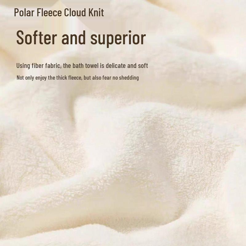 Quick-Dry Hair & Bath Towel Set for Men and Women - Absorbent, Soft, and Fast-Drying.